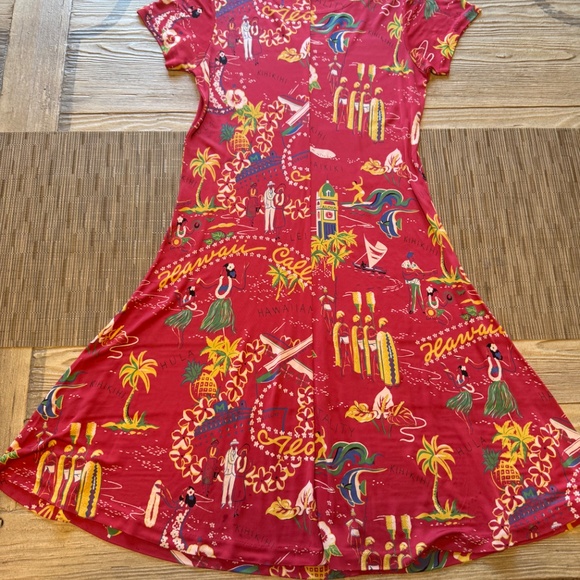 Polo for Ralph Lauren Hawaiian print dress - Picture 6 of 8